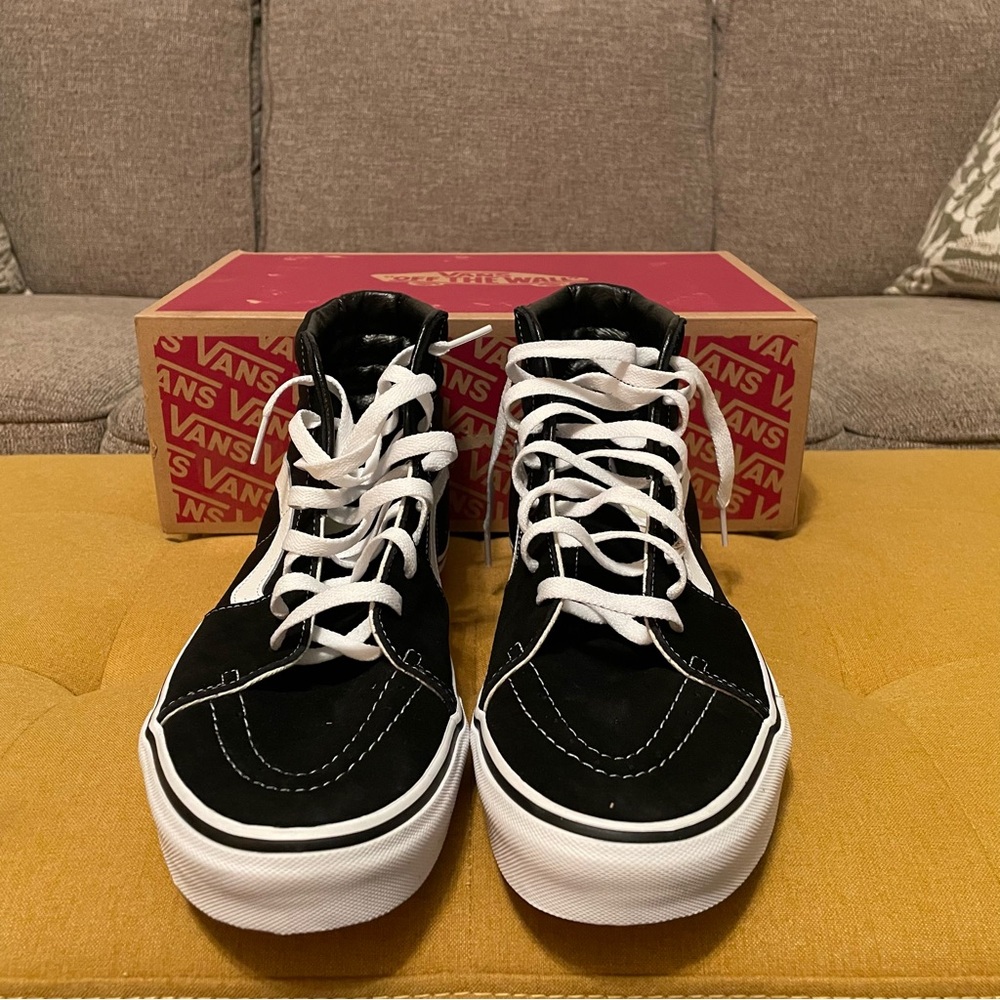 Vans Black High-Top Sneakers